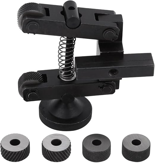 Knurling Knurler Tool Holder Linear Knurl Tool Lathe Adjustable Shank
