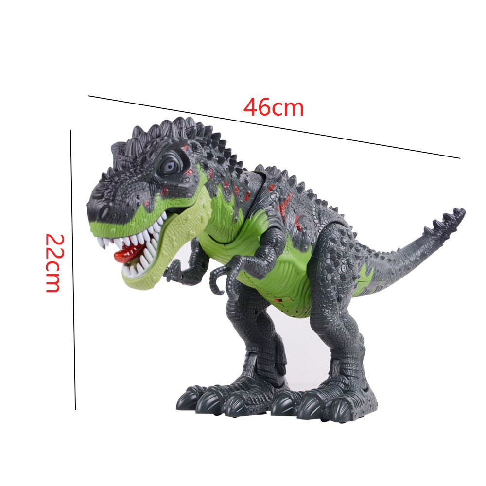 Ovovo Walking Dinosaur Toy with Lights and Sound Large Size Walking and Roaring Dinosaur for Boys and Girls