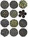 24-Variety Super Deluxe Loose Leaf Tea Sampler Gift Set w/ Green, Black, Oolong, White, Herbal, Pu’er and Flavored Gourmet Teas. Makes 240+ Cups