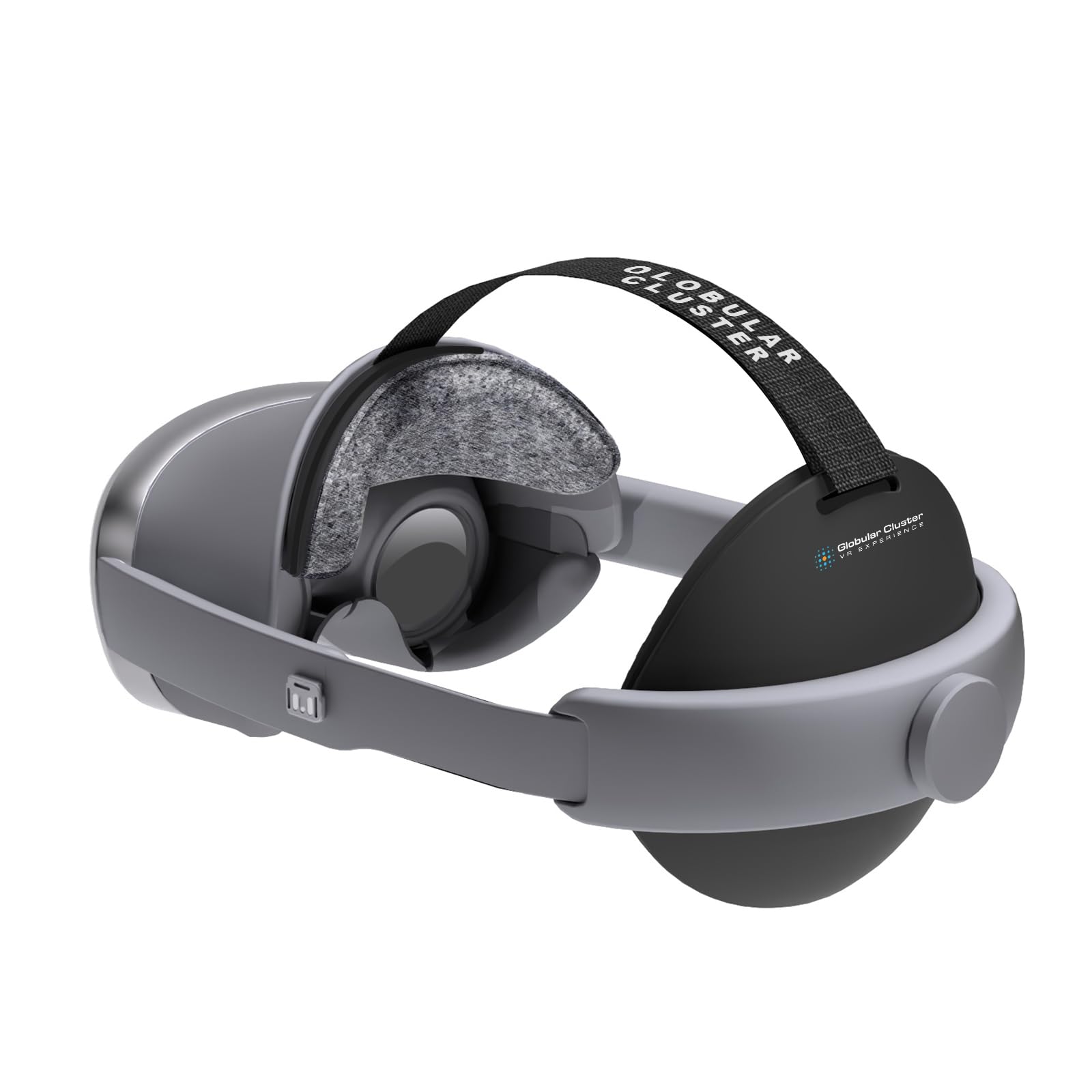 Globular Cluster CMGXR Comfort Mod Compatible with Galaxy XR - Soft & Enlarged Forehead/Rear Pads with Optional Top Strap, Sweatproof & Breathable Replacement Pad Kit