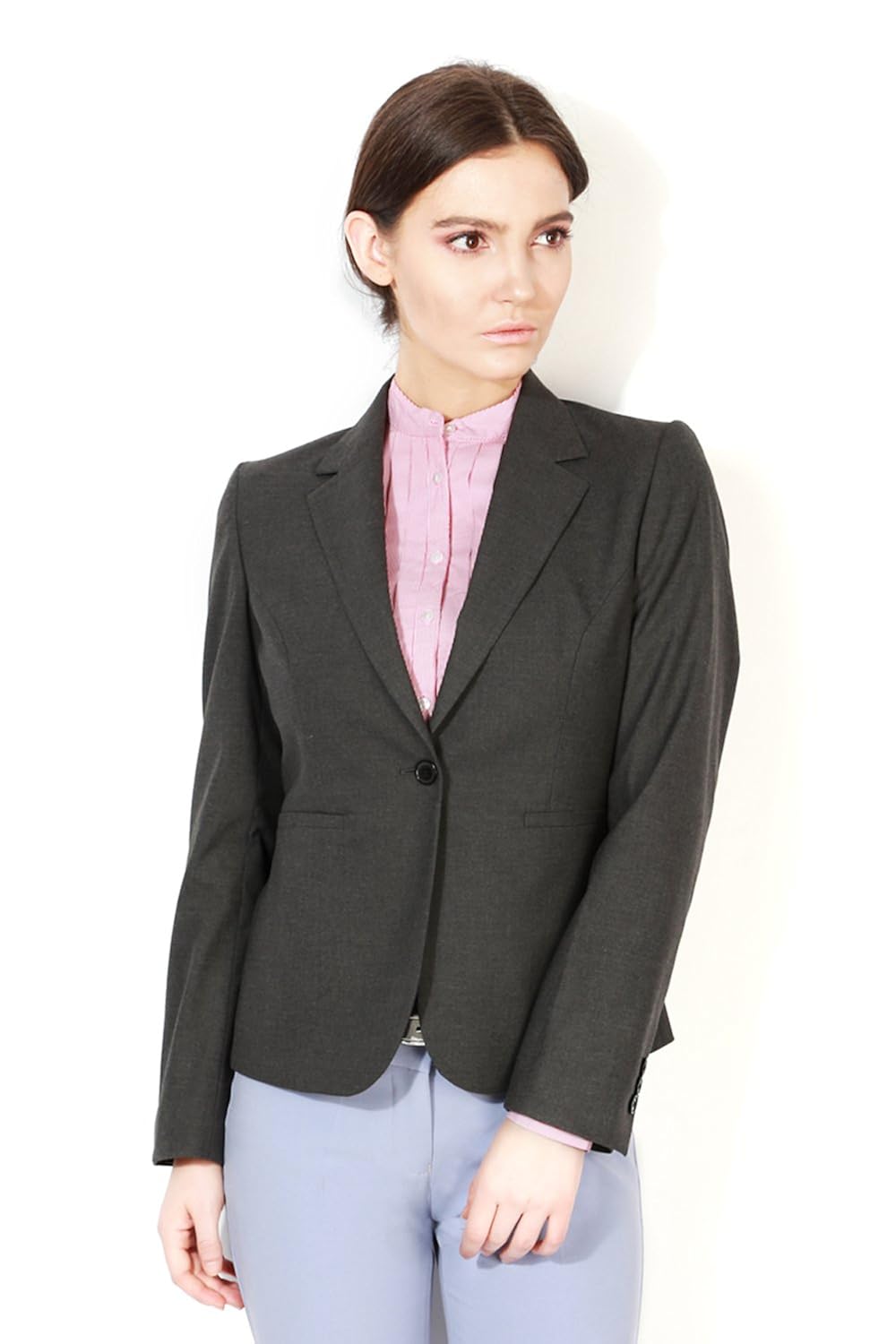 van heusen women's cotton blazer