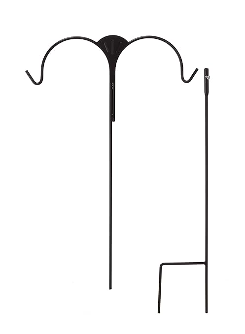 Rspb Shepherds Crook Feeder Pole Amazon Co Uk Garden Outdoors