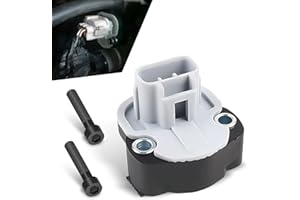 getfay 1 PC Automotive Throttle Position Sensor, 1.65" x 1.57" 3 Pin Engine TPS with Screws Accessories, Replacement 4882219 5017479AA 4882219AB, Compatible with Dodge Jeep Grand Cherokee (Black)