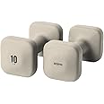 WeGym SafeGrip Dumbbells, Anti-Slip, Anti-Roll, Thick Handles, Free Weights, Square Dumbbells for Secure Workouts at Home, Weightlifting, and Personal Training
