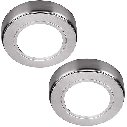 Kitchen Worktop Counter Cupboard Down Light Modern Round Lighting