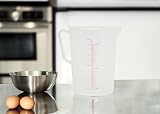 Acense Polypropylene Measuring Jug 5L Narrow Spillage-Free Multi-Purpose view 4