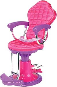 Amazon Com Salon Doll Chair Fit For 18 Inch American Girl Doll Perfect Salong Chair For Brushing And Styling Doll S Hair Toys Games