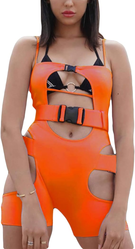 neon one piece jumpsuit