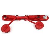 Multi-Battery Overmolded Cable Assembly for 2 Battery Setups 04362 - Red