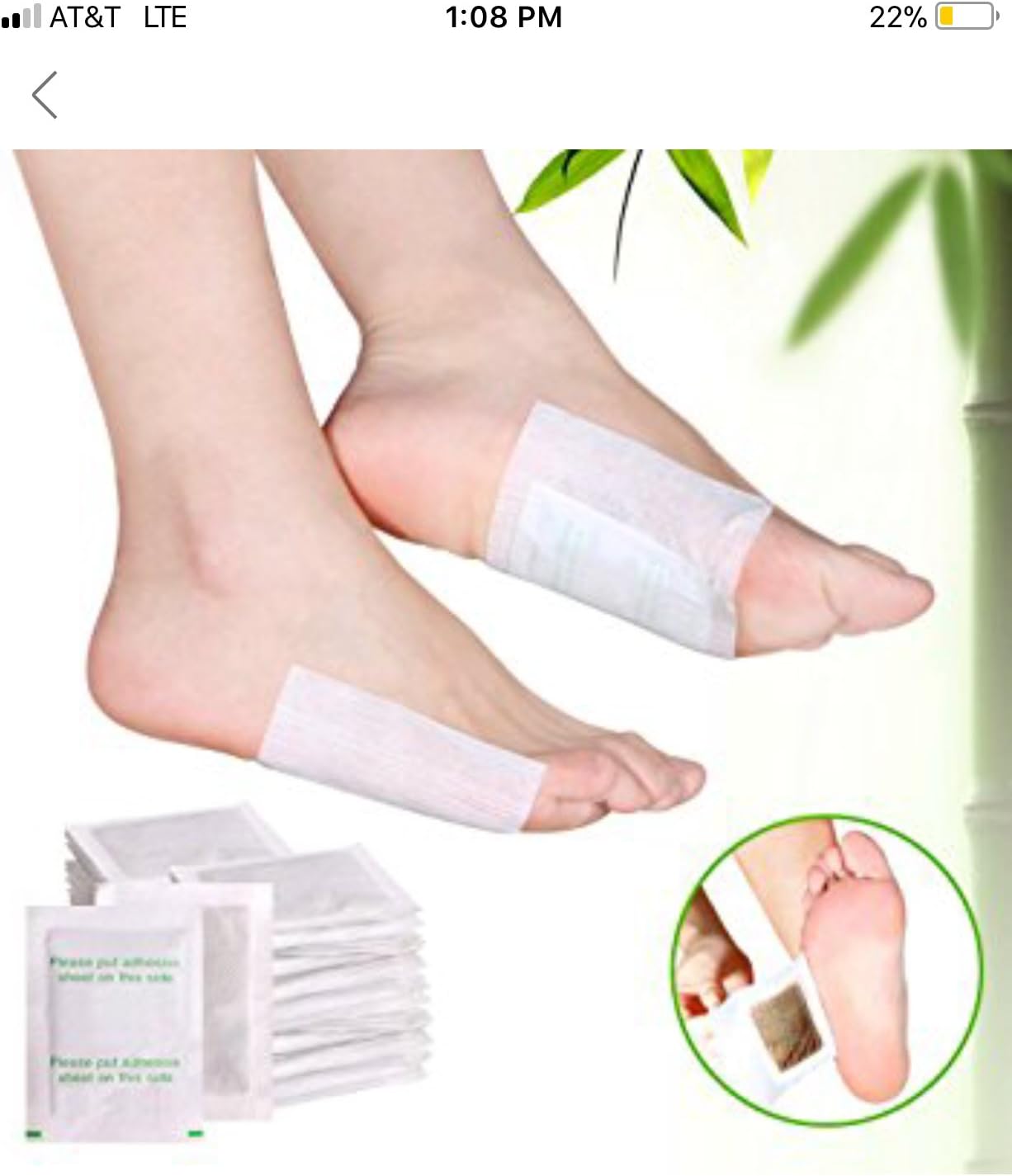 Foot Pads Body Relief Foot Health Package of 20 pcs Foot Care and Pain Relief by CieAnk