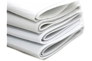 Iron on Fusible Fleece Interfacing for Sewing Light Weight Single Sided Fusible Batting for Quilting Bags Shirt Quilt Dress C