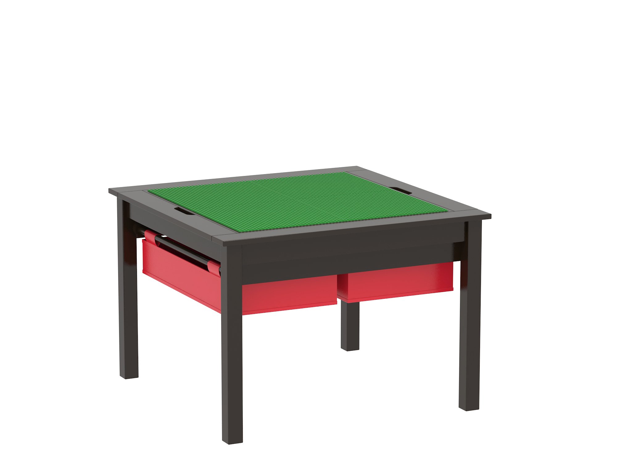 Utex 2 In 1 Kids Construction Play Table Storage Drawers Built In