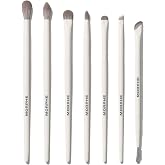 Morphe Eye Want It All 7 Piece Eye Makeup Brushes - Professional Makeup Brush Set and Brow Kit for Eyeshadow, Eyeliner, Smudging, Blending - Professional Make Up Tools (7 ct)