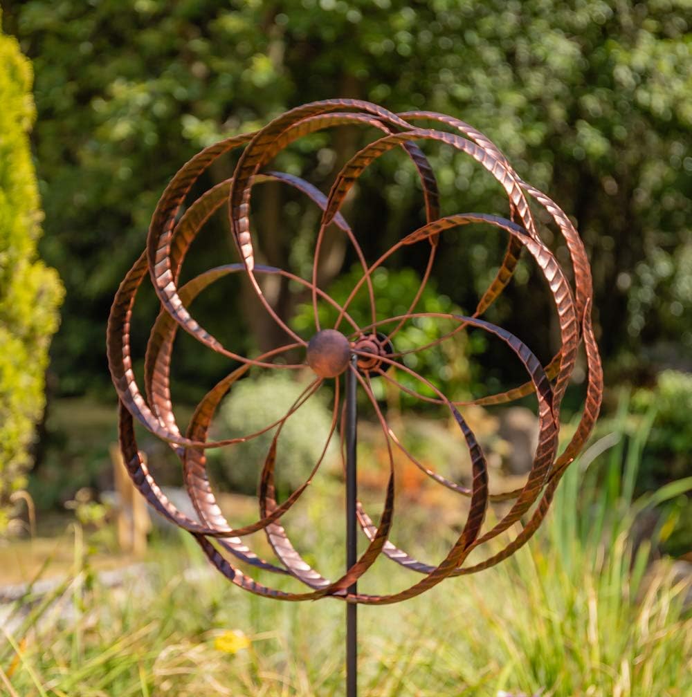 Primrose Farley Bronze Wind Spinner Dia 60cm Amazon.co.uk Garden