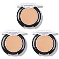 3 Pack Full Coverage Concealer Cream Makeup, Waterproof Matte Smooth Concealer Corrector for Dark Spot Under Eye Circles/Blemishes (3×5g/0.18Oz, #30 Light Natural)