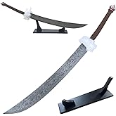 39“ Anime Fushiguro Toji Cosplay Sword with Display Stand Release Sword Metal Stainless Steel, Cosplay, Display, Collection