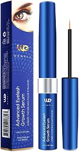 Wewell Eyelash Growth Serum 3ML Peacock Blue Longer Thicker Lashes Natural view 1