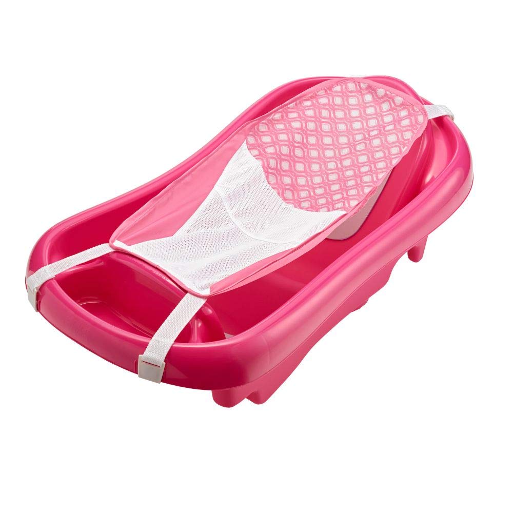 The First Years Sure Comfort Deluxe Newborn to Toddler Tub Pink : Baby Bathing Seats And Tubs : Baby