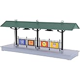 Lionel Electric O Gauge Model Train Accessories for 168 months to 999 months, Illuminated Station Platform , Green