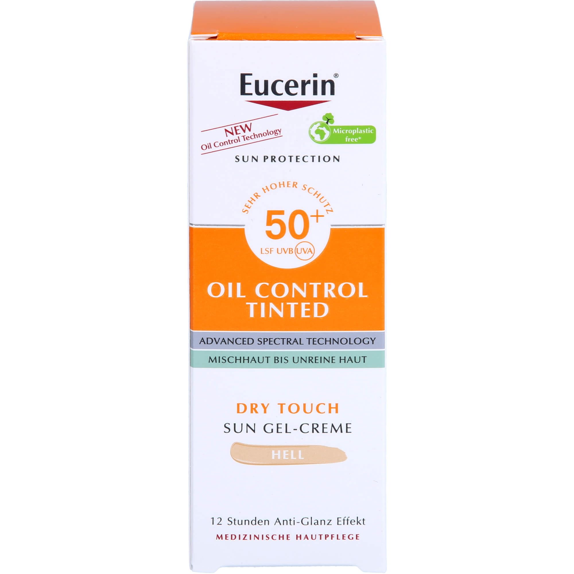 Eucerin Sun Face Oil Control Tinted Spf50 Light 50ml
