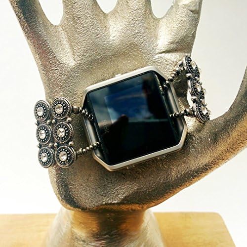 Fitbit Blaze Premier Bracelet, Fitbling, Fitbit Accessory, Fitbit Jewelry, Wearable Tech Jewelry, Stretch Bracelet, Fitbit Attachment
