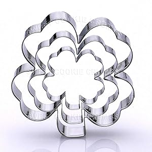 Clover Cookie Cutter Set - Stainless Steel