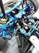 GPM For Tamiya TT-02 Upgrade Parts Aluminum Steering Assembly - 1 Set Blue