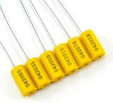 COCOLELE 50 Pcs Security Cable Seals 1.8mm 300mm ISO 17712 Tamper Proof view 4
