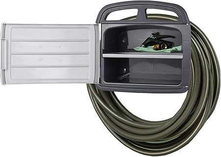 Amazon Com Pataku Garden Hose Holder Storage Hanger Wall Mount