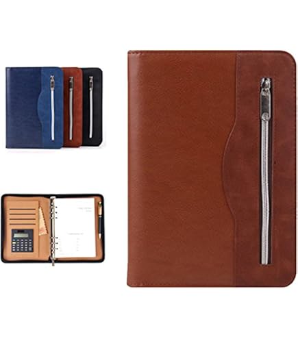 A5 Folio Tactical Notebook Cover With Zipper - OCP Coyote A5 Binder ...