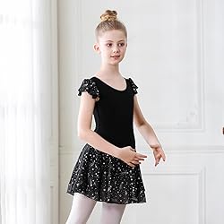 DIPUG Girls Dance Dress Ballet Leotards for Girls
