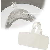 Toilet Pee Splash Guard, Urine Deflector with Built-in O-Ring | Prevents Urine Leaks &amp; Splashes, Built-in O-Ring Keeps the Shield Secure for Toddlers &amp; Adults