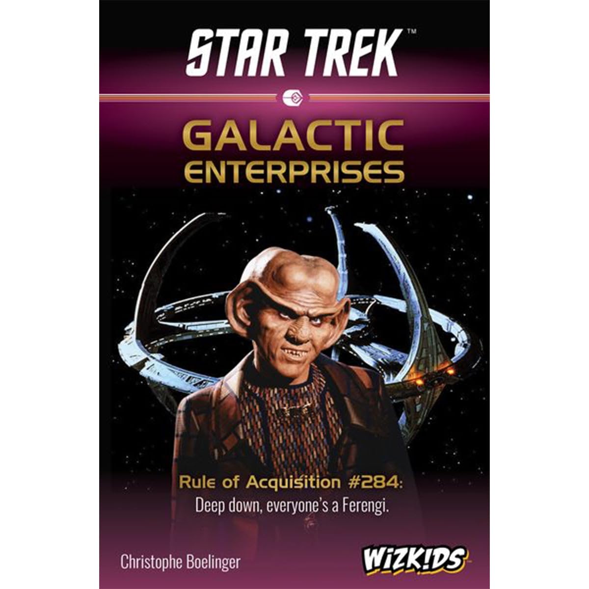 Wizkids Games NECA Star Trek: Galactic Enterprises Board Game (WZK73283)
