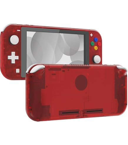 Amazon.com: eXtremeRate Chrome Red Glossy Replacement ABXY Home