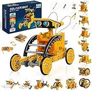 STEM 12 in 1 Education Solar Robot Toys, Solar and Cell Powered 2 in 1 DIY Building Learning Science Experimen
