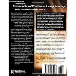 Leveraging Communities of Practice for Strategic Advantage