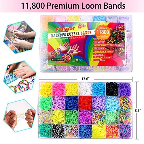 1 000+Rainbow+Rubber+Bands+Refill