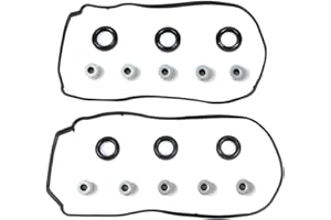 AUCERAMIC VS50773R Engine Valve Cover Gasket Set 2008-2017 for Honda Acura,Pilot,Odyssey, Accord, Accord Crosstour, Crosstour