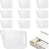 10 PCS Trading Card Dividers, Card Box Dividers, Card Storage Partition Board for Trading Cards/Baseball Cards/Game Cards, Fits Card Storage Boxes