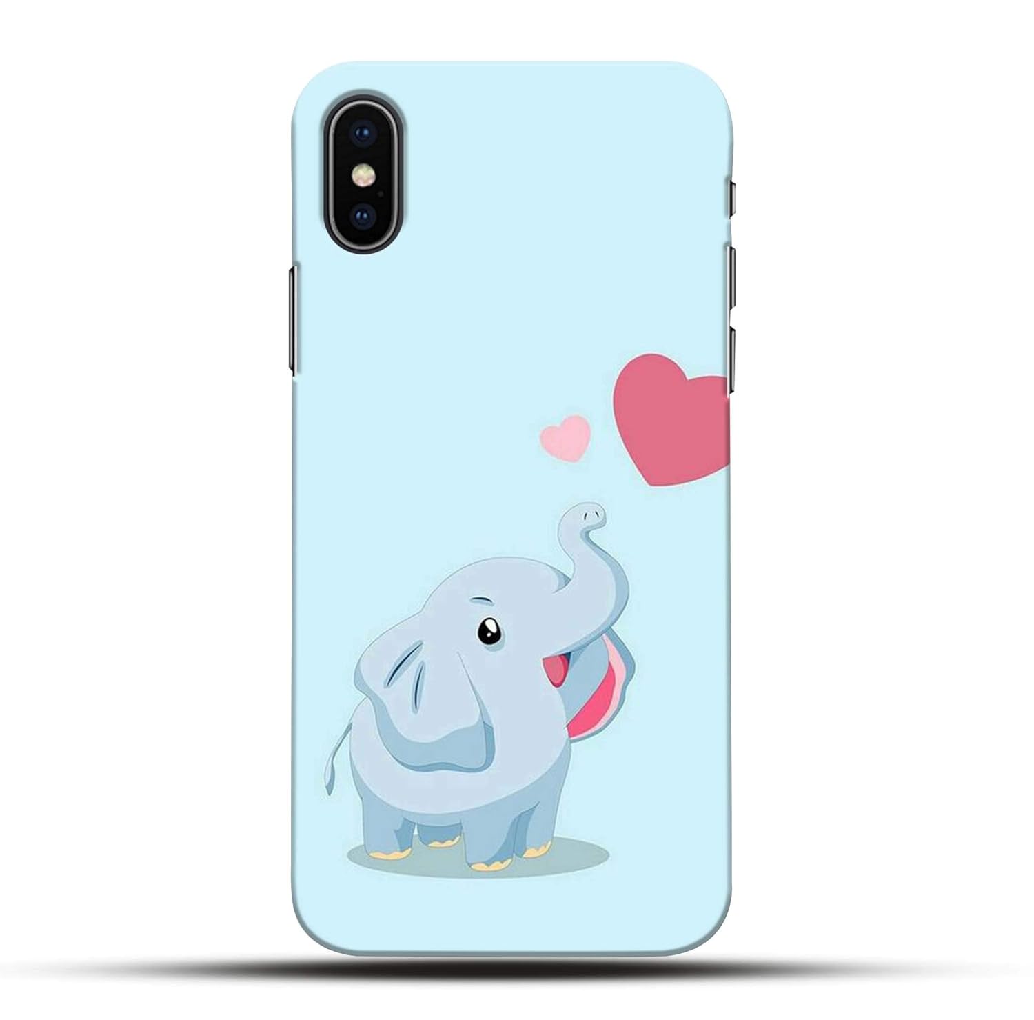 Pikkme Funky Cute Love Heart Blue Baby Elephant Amazon In Electronics