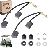 10L0L Golf Cart ADC Motor Brush Kit - Replacement Brushes for Club Car &amp; EZGO 1997-2009 TXT Electric Golf Cart, OEM 73120-G25 1021862-01 1021871-01, Hardware Included