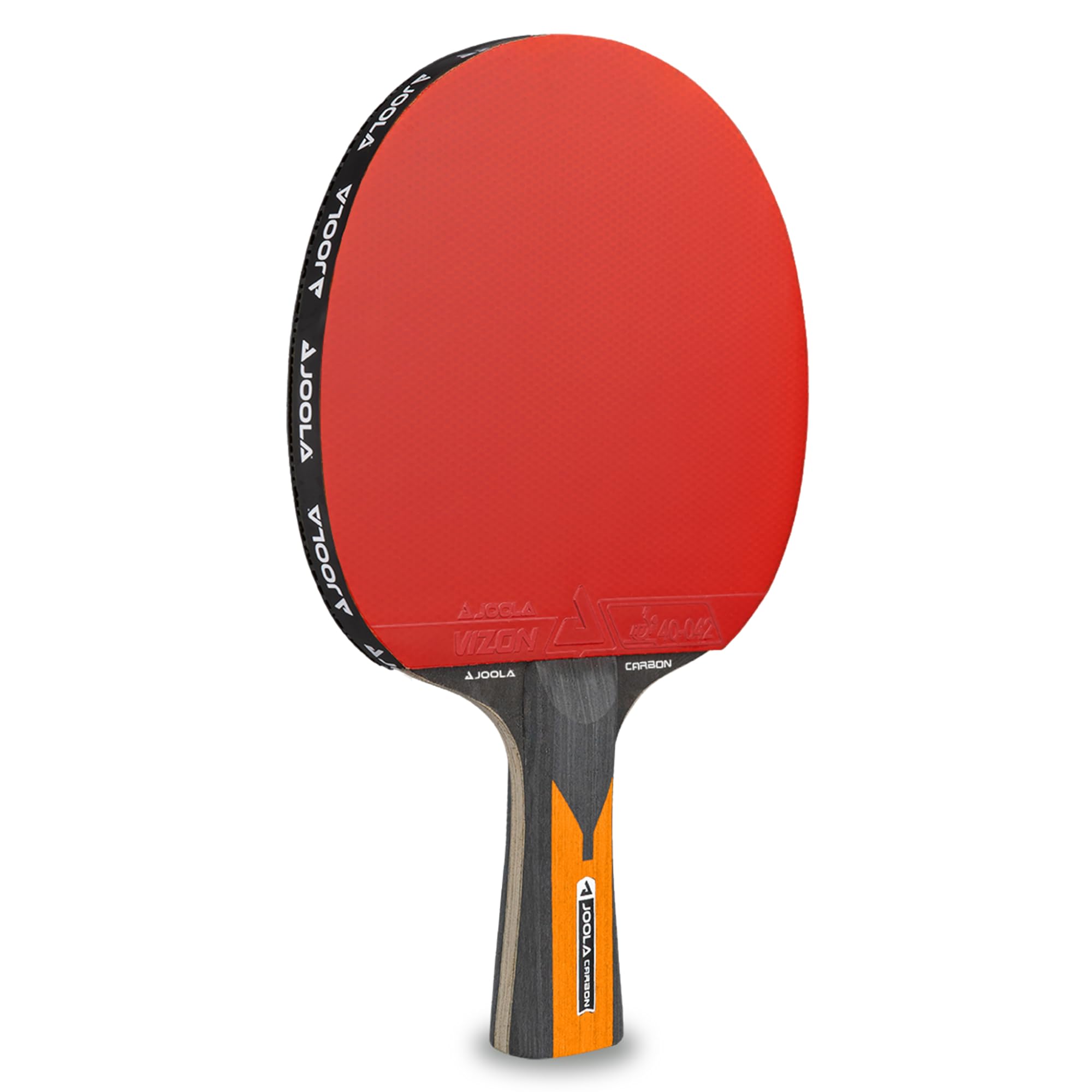 JOOLA Carbon Control – Allround Table Tennis Bat with Carbon Inlay & Fiesta Rubber for Precision