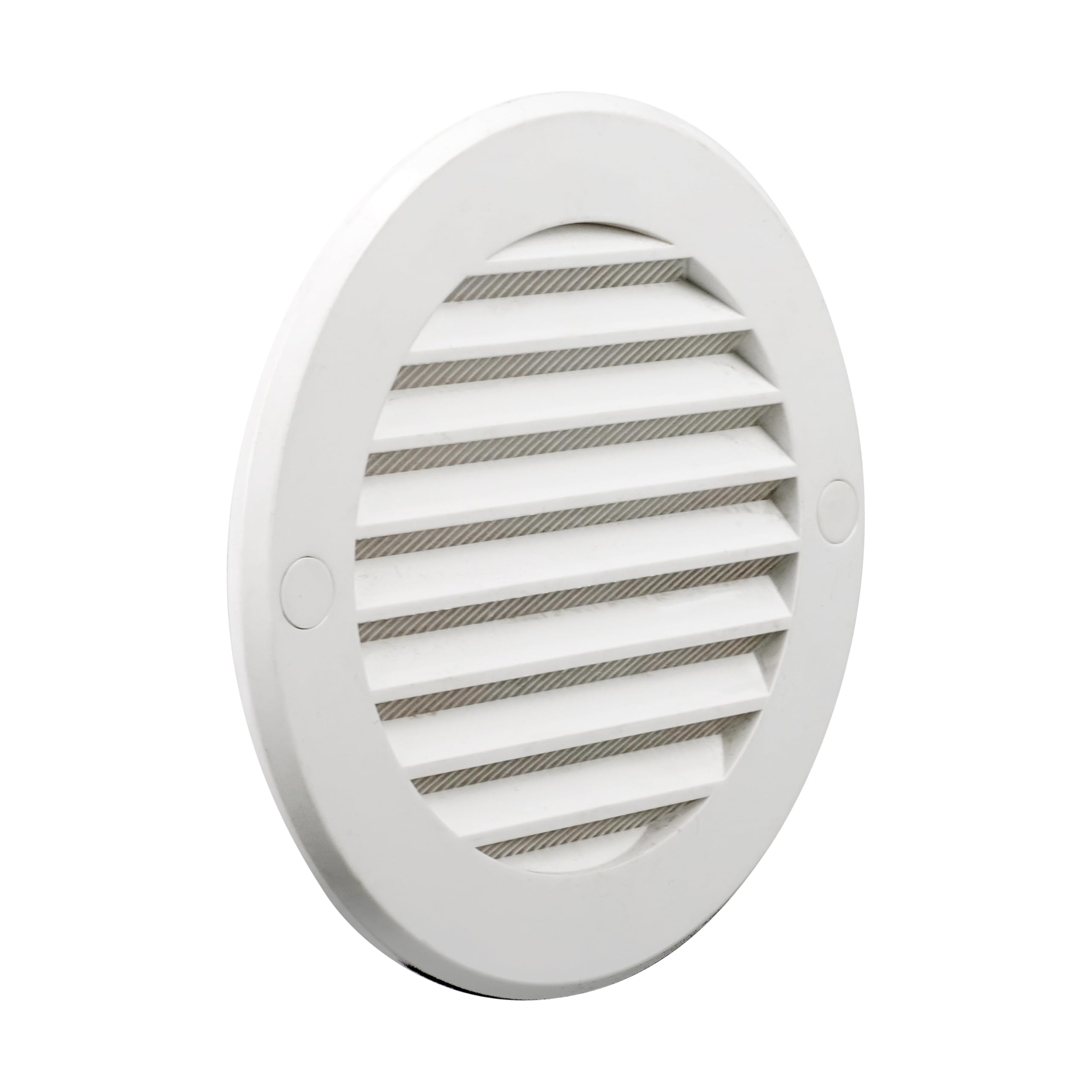 Ventilation Grille Round Plastic Insect Protection Supply air Exhaust air Grille Ventilation for Ventilation System Ø100 mm