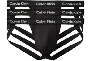 Calvin Klein Men's Cotton Stretch 3-Pack Jock Strap