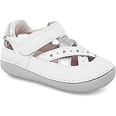Stride Rite Girl Sm Kiki 2.0 First Walker Shoe, White