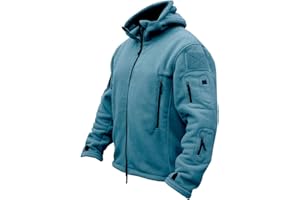ReFire Gear Men's Warm Military Tactical Sport Fleece Hoodie Jacket