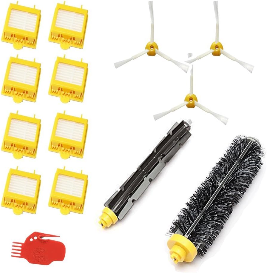 Smartide 700 Series Replacment Kit Parts Accessories Kit for the iRobot Roomba 700 Series 700 720 750 760 765 770 -a set of 14 Cleaning Kit