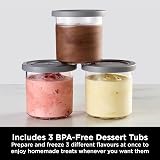 Ninja CREAMi Ice Cream Maker & Frozen Dessert Maker NC300UK Black/Silver view 6