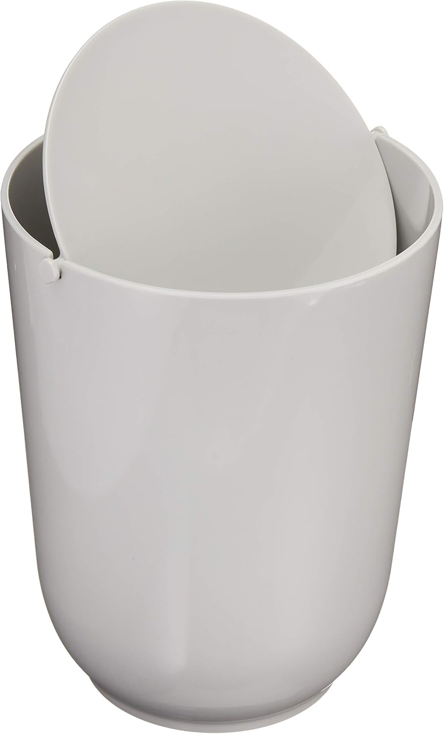 Basics 5-Piece Bathroom Accessories Set, Smooth Grey: Home & Kitchen