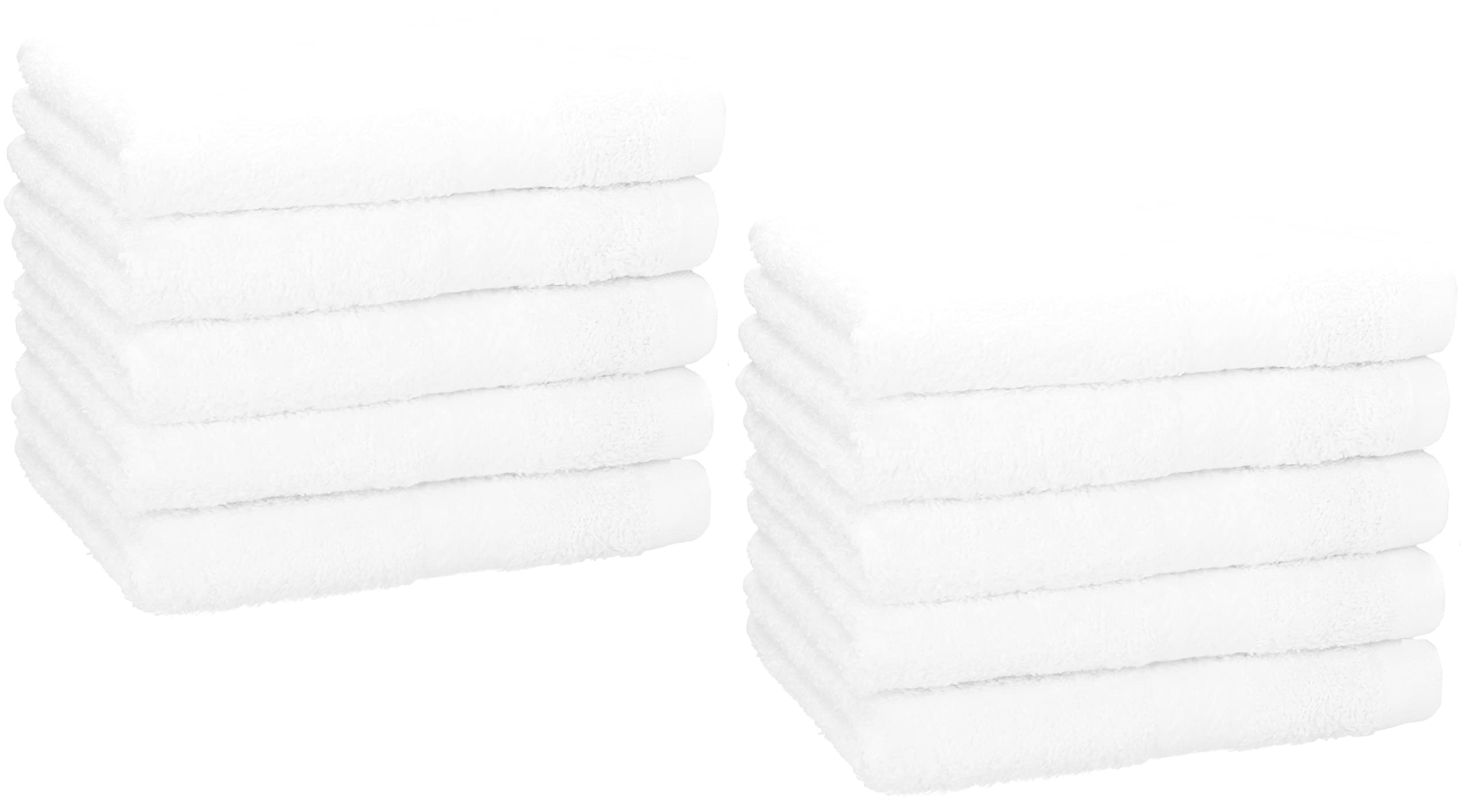 Betz PREMIUM Guest Towel Set - 10 Piece Face Towel Set - Hand Towel Set - Hand Towels - 30 x 50cm white — image 1